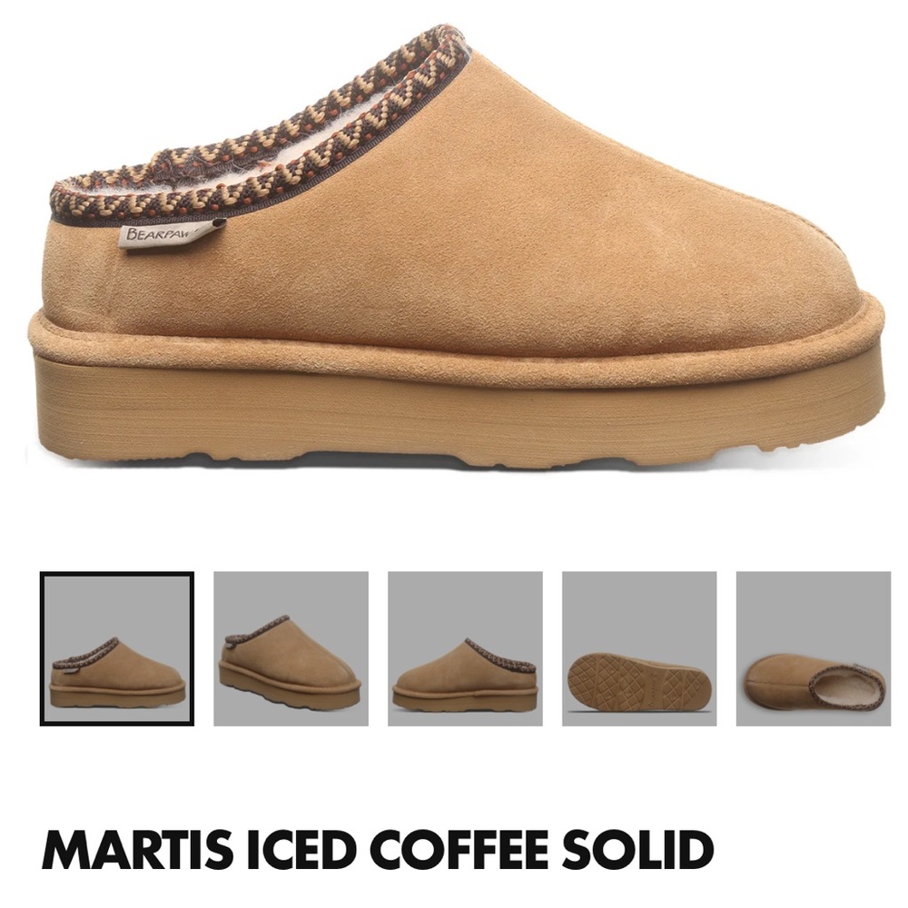 NWT NIB Bearpaw Martis